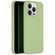 Accezz Liquid Silicone Backcover met MagSafe iPhone 15 Pro Max - Groen