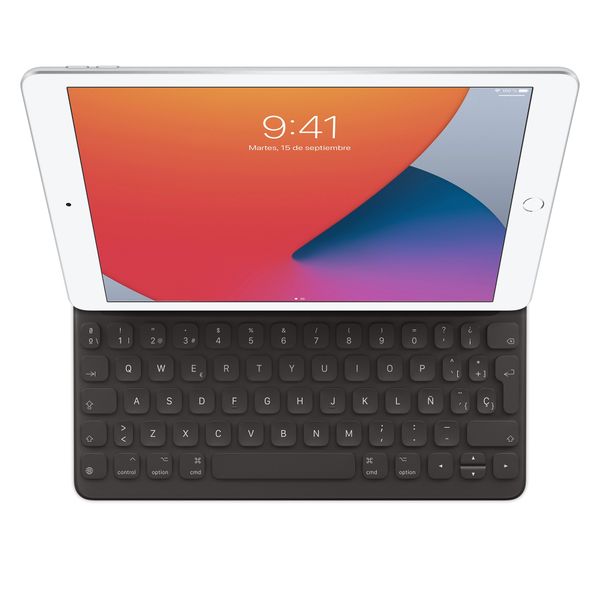 Apple Smart Keyboard Apple iPad 9 (2021) 10.2 / iPad 8 (2020) 10.2 / iPad 7 (2019) 10.2 / Air 3 (2019) / Pro 10.5 (2017) - QWERTY / IT - Zwart