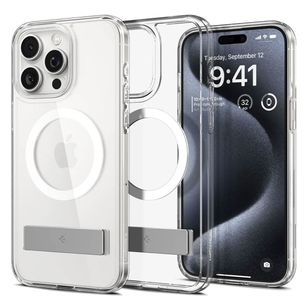 Spigen Ultra Hybrid S MagSafe iPhone 15 Pro - Transparant