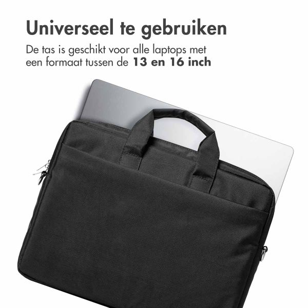 Accezz Zakelijke laptoptas 16 inch - Zwart