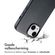 Accezz MagSafe Leather Backcover iPhone 15 - Onyx Black