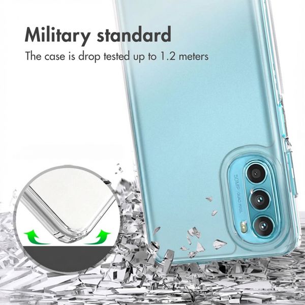 Accezz Xtreme Impact Backcover Motorola Moto G52 / G82 - Transparant