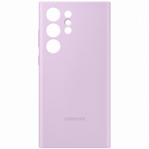 Samsung Originele Silicone Backcover Galaxy S23 Ultra - Lila