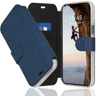 Accezz Xtreme Wallet Bookcase iPhone 14 Plus - Donkerblauw