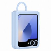 Samsung Originele Silicone Cover Ring Samsung Galaxy Z Flip 6 / Flip 7 FE - Blue