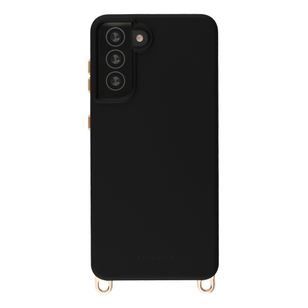 Selencia Rivièra MagSafe Backcover met afneembare haakjes Samsung Galaxy S21 - Velvet Black