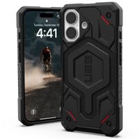 UAG Monarch Pro Backcover iPhone 16 - Kevlar Black