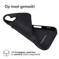 Accezz Color Backcover Apple iPhone 17 - Zwart