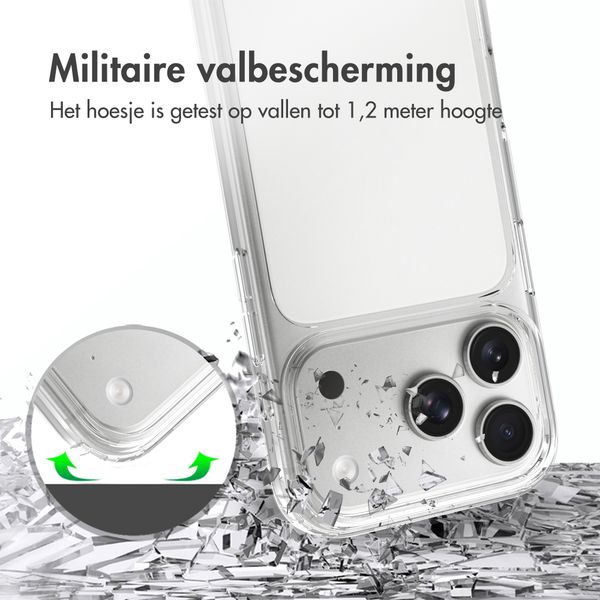 Accezz Xtreme Impact Backcover Apple iPhone 18 Pro / 17 Pro - Transparant