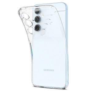 Spigen Liquid Crystal Backcover Samsung Galaxy A55 - Glitter Crystal Quartz