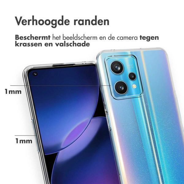 Accezz Clear Backcover Realme 9 Pro Plus - Transparant