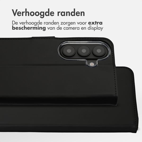 Accezz Wallet Softcase Bookcase Samsung Galaxy S26 Plus - Zwart
