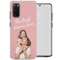 Ontwerp je eigen Samsung Galaxy S20 gel hoesje - Transparant