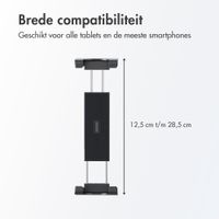 Accezz Tablet houder auto - Dashboard of voorruit - Verstelbaar - Universeel - Zwart