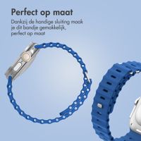 Accezz Ocean bandje Apple Watch | 44/45/46/49 mm - Royal Blue