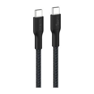 Belkin BoostCharge Pro Braided USB-C naar USB-C kabel - 3 meter - Zwart