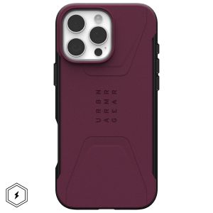 UAG Civilian Backcover MagSafe iPhone 16 Pro Max - Bordeaux