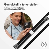 imoshion Siliconen hoesje met koord Samsung Galaxy S25 FE - Zwart