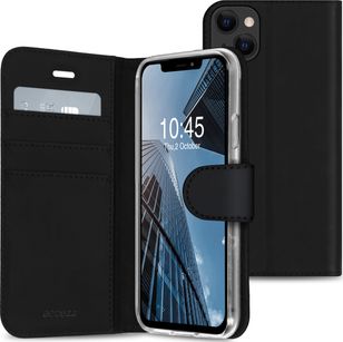 Accezz Wallet Softcase Bookcase iPhone 13 - Zwart