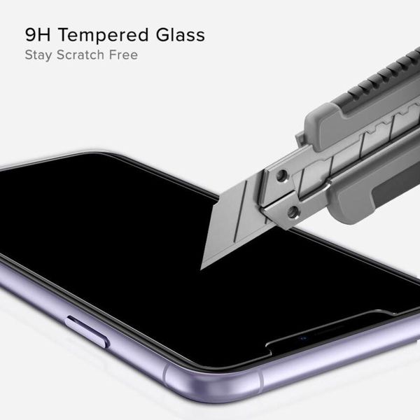 Spigen GLAStR EZ Fit Screenprotector + Applicator Apple iPhone 11