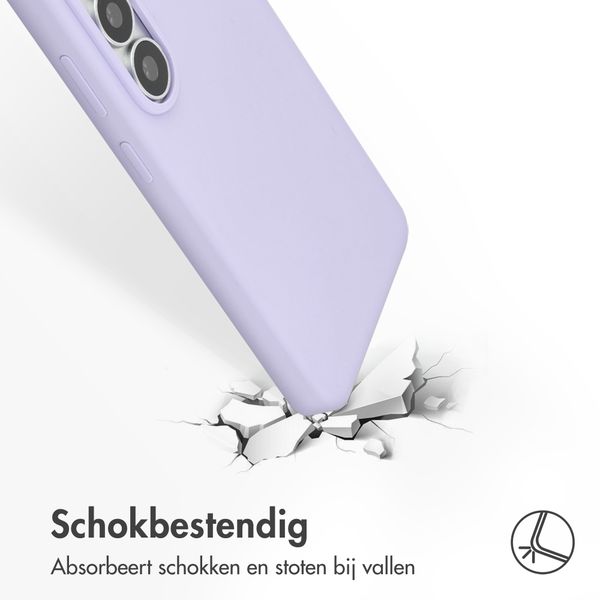 Accezz Liquid Silicone Backcover met MagSafe Samsung Galaxy S26 Ultra - Paars