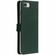 Selencia Echt Lederen Bookcase iPhone 8 Plus / 7 Plus - Groen