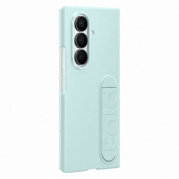 Samsung Silicone Case met stand Samsung Galaxy Z Fold 7 - Mint