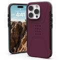 UAG Civilian Backcover MagSafe iPhone 16 Pro - Bordeaux