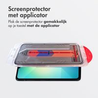 Accezz Gehard Glas Privacy Screenprotector + Applicator Samsung Galaxy A16 (4G/5G) / A17 (5G)