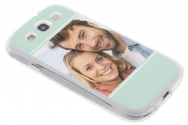 Ontwerp je eigen Samsung Galaxy S3 / Neo gel hoesje - Transparant