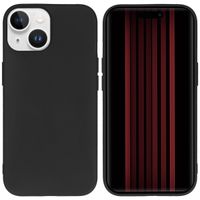 Accezz Color Backcover Apple iPhone 15 - Zwart