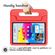 Accezz Kidsproof Backcover met handvat iPad 10 (2022) 10.9 inch - Rood