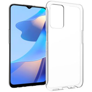 Accezz Clear Backcover Oppo A16(s) / A54s - Transparant