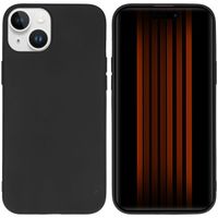 Accezz Color Backcover Apple iPhone 15 Plus - Zwart