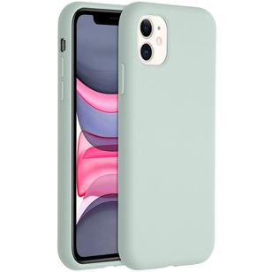 Accezz Liquid Silicone Backcover Apple iPhone 11 - Sky Blue