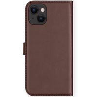 Selencia Echt Leren Bookcase Apple iPhone 13 Mini - Bruin