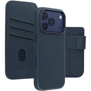 Accezz Leather Bookcase 2-in-1 met MagSafe Apple iPhone 18 Pro / 17 Pro - Nightfall Blue