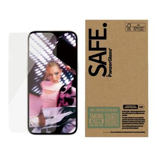 SAFE by PanzerGlass Ultra Wide-Fit Screenprotector in Fabrieksverpakking Apple iPhone 17e / 16e / 14 / 13 / 13 Pro