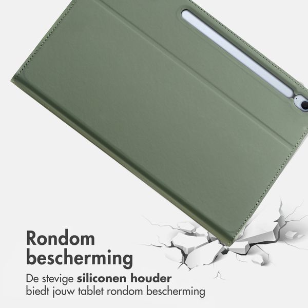 Accezz Classic Tablet Case Samsung Galaxy Tab S10 FE Plus - Groen
