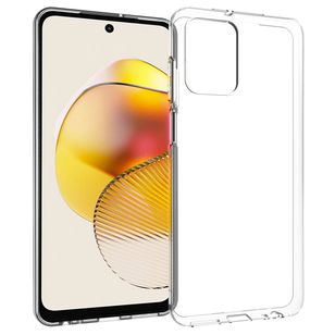 Accezz Clear Backcover Motorola Moto G73 - Transparant