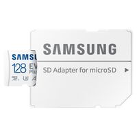 Samsung EVO Plus microSD 2024 - 128GB - inclusief SD Adapter - UHS-I/U3/Full HD/4K UHD