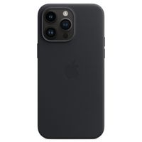 Apple Leather Backcover MagSafe Apple iPhone 14 Pro Max - Midnight