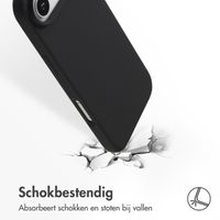 Accezz Liquid Silicone Backcover met MagSafe Apple iPhone 17 Air - Zwart