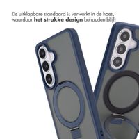 Accezz Ring Stand Backcover met MagSafe Samsung Galaxy S26 - Blauw