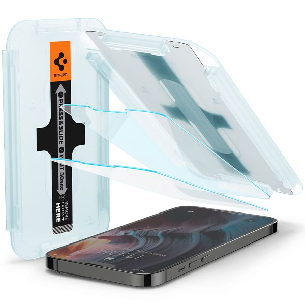 Spigen GLAStR EZ Fit Screenprotector + Applicator 2-pack Apple iPhone 13 Pro Max