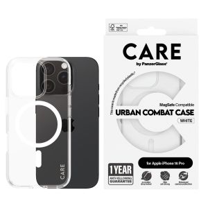 PanzerGlass 2 in 1 pack - Ultra-Wide Fit Anti-Bacterial Screenprotector incl. applicator + Camera Protector iPhone 16 Pro