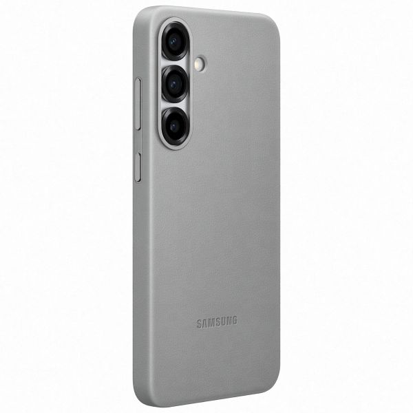 Samsung Originele KindSuit Vegan Leather Case Samsung Galaxy S25 Plus - Grijs