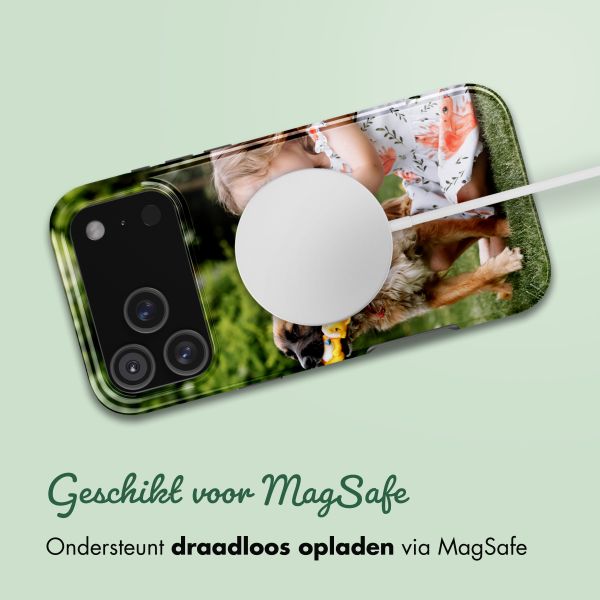 Ontwerp je eigen tough case met MagSafe Apple iPhone 17 Pro Max - Wit