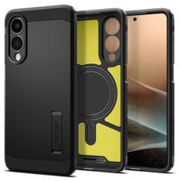 Spigen Tough Armor Backcover MagSafe Samsung Galaxy S25 Edge - Zwart
