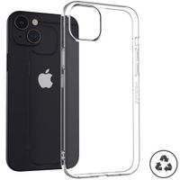 Accezz 100% Recycled Clear Backcover iPhone 15 Plus - Transparant